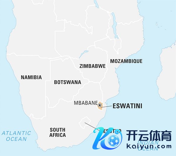 斯威士兰曲直洲南部的内陆国度