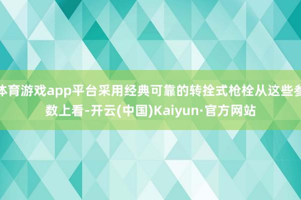 体育游戏app平台采用经典可靠的转拴式枪栓从这些参数上看-开云(中国)Kaiyun·官方网站